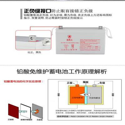 金武士蓄電池PC-12065YL 12V65AH生產(chǎn)廠家一手貨源